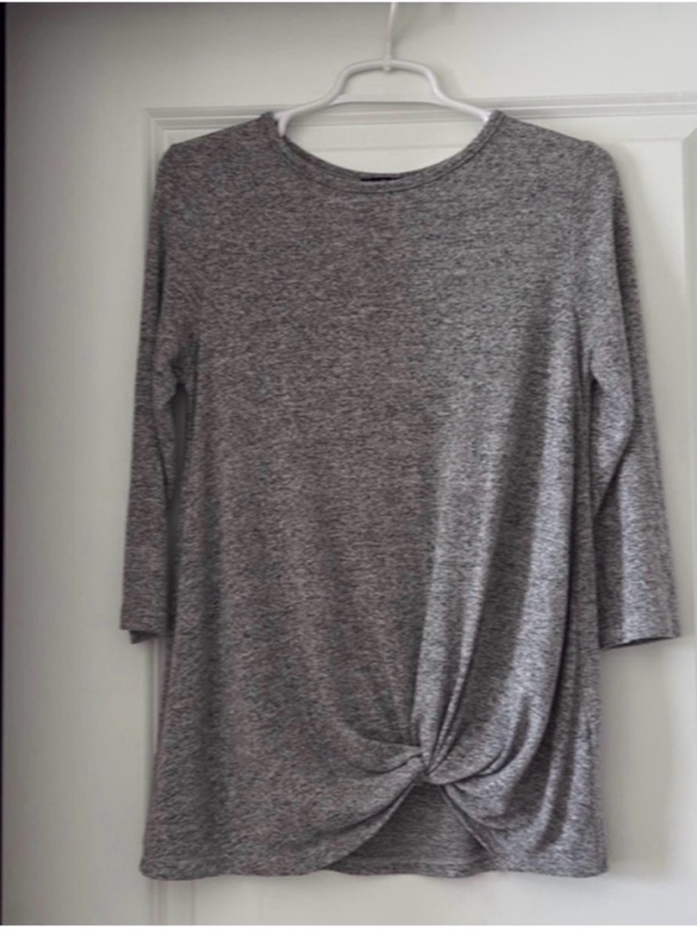 Pink Clover Gray Sweater Size Small